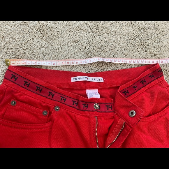 Tommy Hilfiger Vintage Red Jeans - Picture 3 of 5